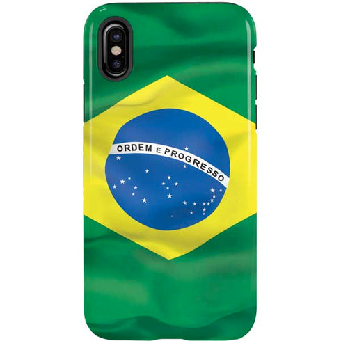 Brazil Flag iPhone X Pro Case